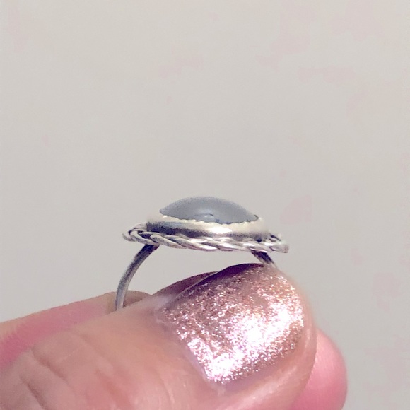 Sterling Silver Hematite Ring - Picture 7 of 7